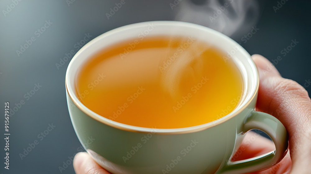 A steaming cup of tea held gently in hand, inviting warmth and comfort, perfect for cozy moments or reflective time. A steaming cup of tea held gently in hand, inviting warmth and comfort, perfect for cozy moments or reflective time.