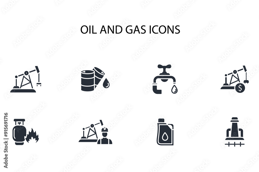 Oil and Gas icon set.vector.Editable stroke.linear style sign for use web design,logo.Symbol illustration. Oil and Gas icon set.vector.Editable stroke.linear style sign for use web design,logo.Symbol illustration.