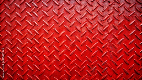 background texture with Red painted steel surface.