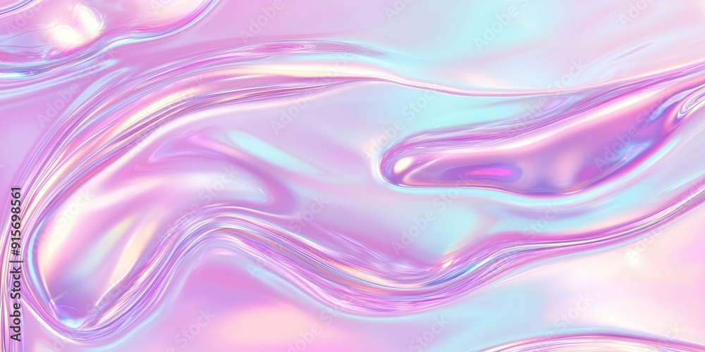 Vibrating holographic liquid textures with glossy shimmering coating, abstract liquid motion background, pastel neon colors, 3D rendering of colorful abstract background. Vibrating holographic liquid textures with glossy shimmering coating, abstract liquid motion background, pastel neon colors, 3D rendering of colorful abstract background.