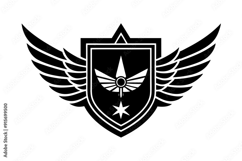 Service Branch Emblem Navy in white background Service Branch Emblem Navy in white background