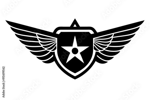 Service Branch Emblem Navy in white background
