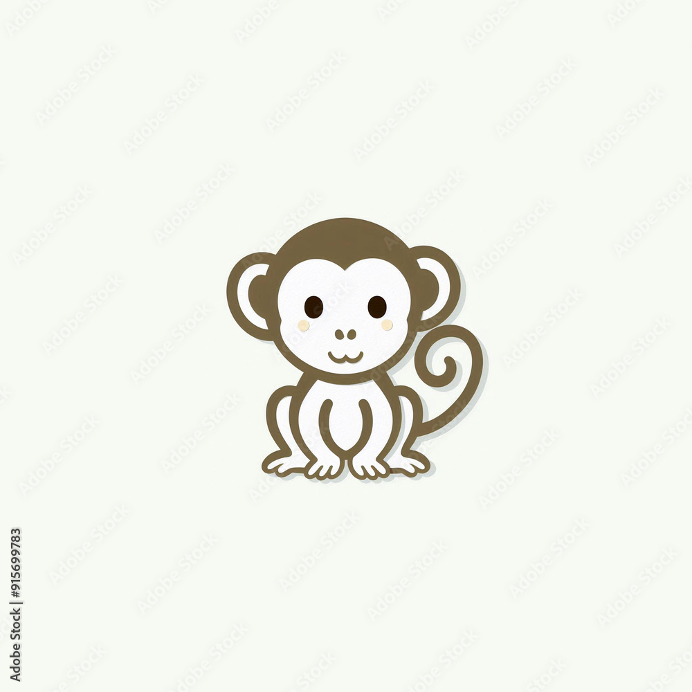 A monkey icon. A monkey icon.