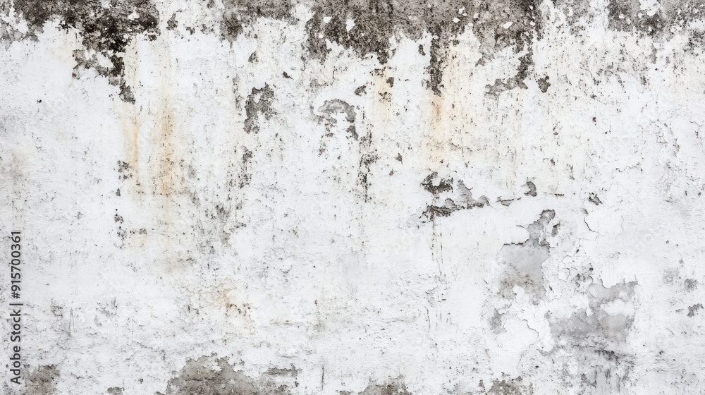 Obraz premium Weathered White Wall Texture