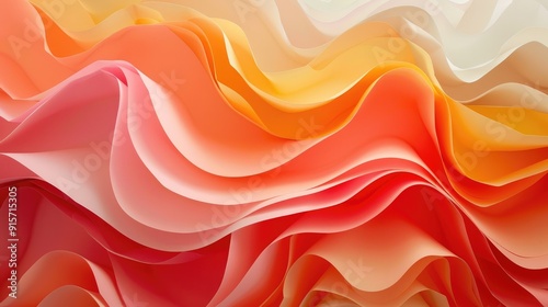 Smooth, flowing waves of color blending seamlessly