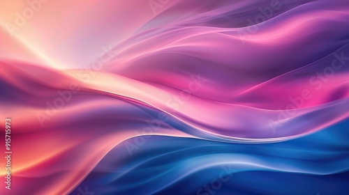 Smooth, flowing waves of color blending seamlessly