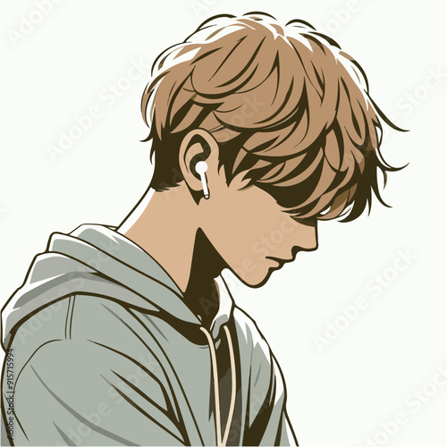 a teenager feels bored with the situation