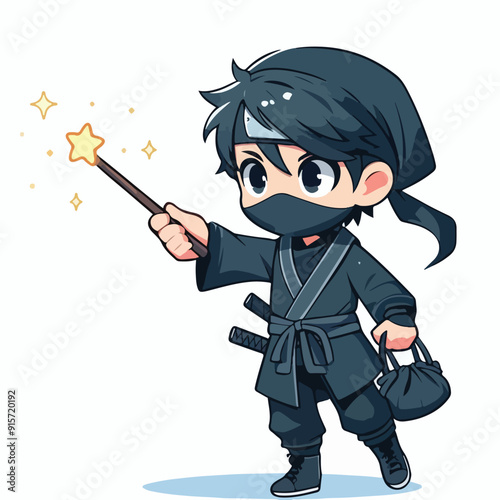 a brave samurai
