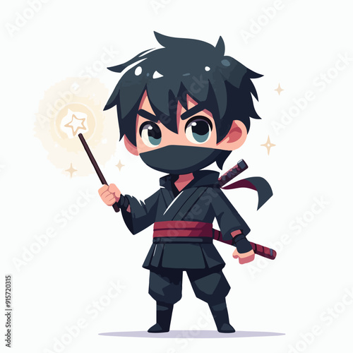 a brave samurai