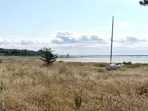 Ile d'Aix, August 2024 - Visit the magnificent Ile d'Aix on France's Atlantic coast - View of the beach