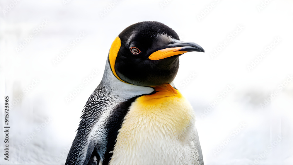 Fototapeta premium Pinguino in primo piano