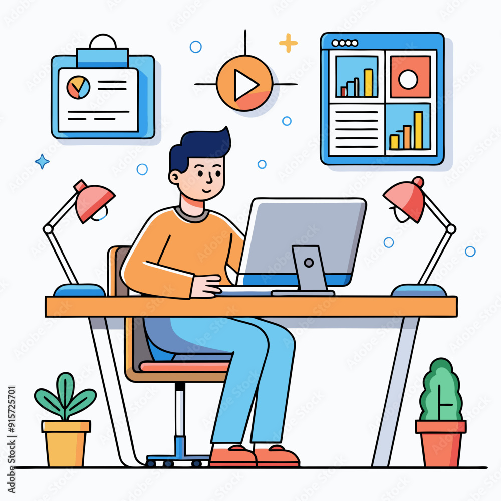 a person who is creating an LMS website a person who is creating an LMS website