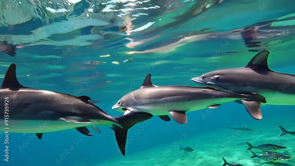 Intelligent Dolphins Coordinating a Fish Hunt Intelligent Dolphins Coordinating a Fish Hunt