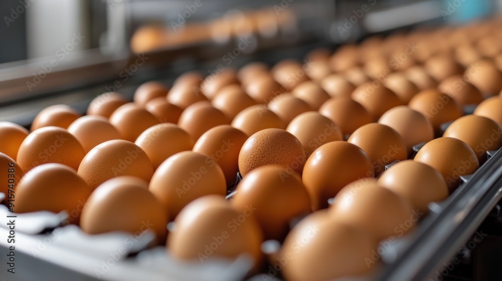 automated process of sorting and quality control in an egg processing plant using modern machinery automated process of sorting and quality control in an egg processing plant using modern machinery