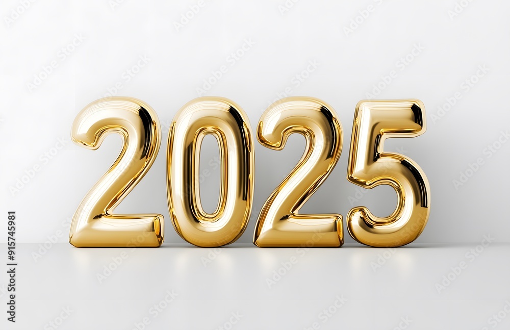 3D golden number 3D golden number