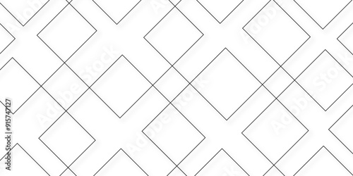 Abstract industrial Design random lines black on white background.Geometric seamless minimalist pattern with straight lines design.luxury black geometric random chaotic lines.squares and triangle line