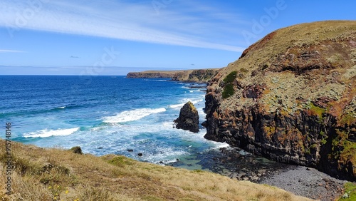 A stunning little cove on mornington peninsula in victoria, australia