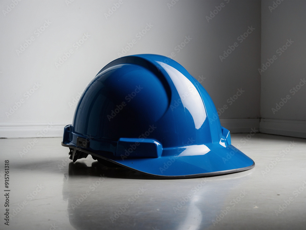 blue safety helmet, AI image generate 4 blue safety helmet, AI image generate 4