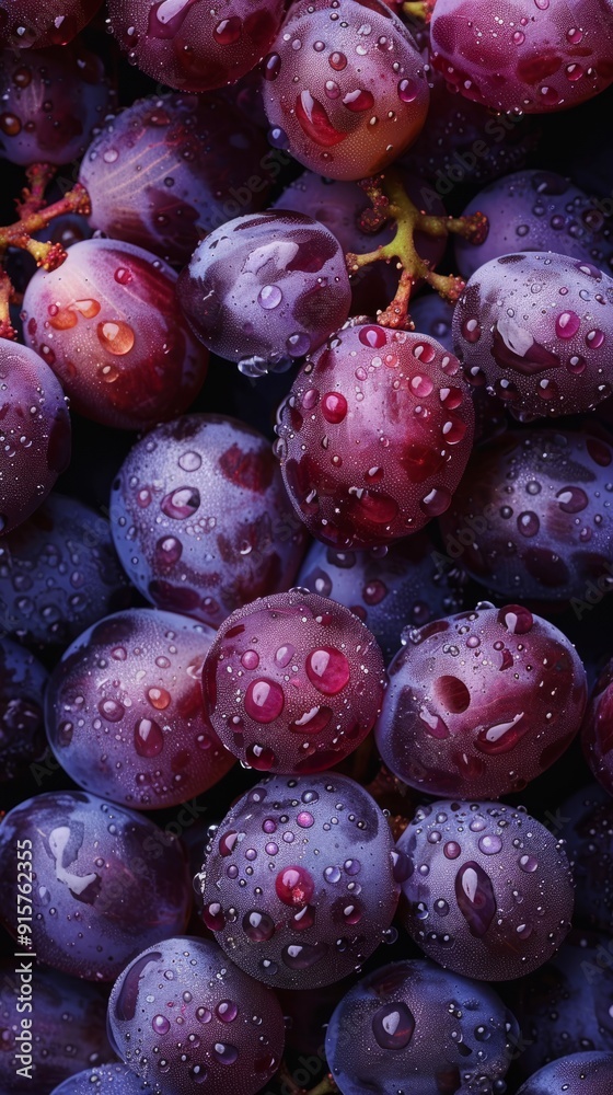 Close up of fresh grape fruit background with leaves, top view. Photorealistic high resolution macro photography for advertising or food design. Close up of fresh grape fruit background with leaves, top view. Photorealistic high resolution macro photography for advertising or food design.