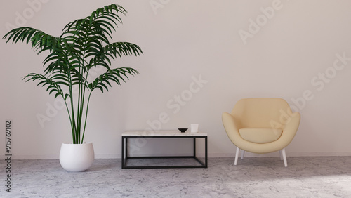 part of the white room, 3d