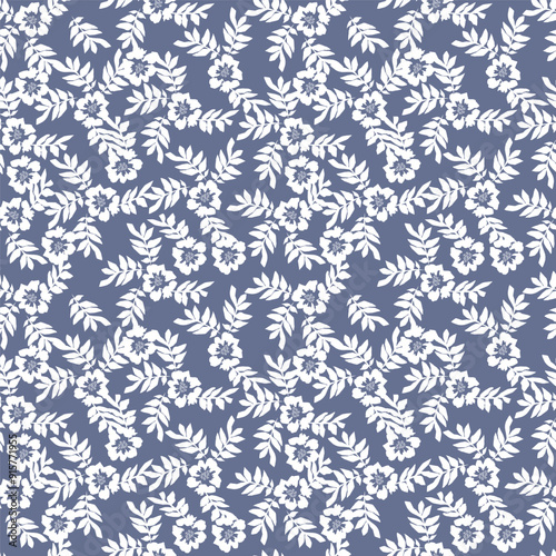 Elegance pink floral stems seamless pattern on a grey background. Vector hand drawn. Artistic, abstract flowers and tiny leaves, buds bells printing. Template for designs, fabric, fashion, textile
