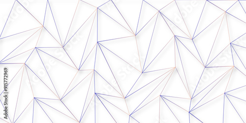 Abstract beautiful perfect random blue lines background. abstract blue lines with white background creative geometric triangle shape. perfect random abstract line background. Vector illustration.