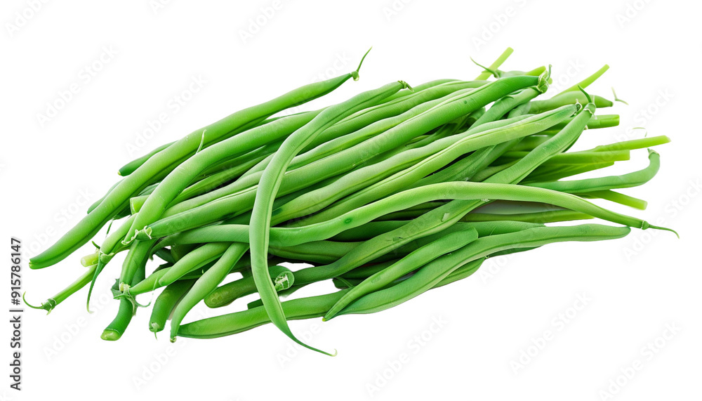 green beans isolated green beans isolated