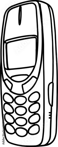 Black y2k shape retro trendy style. abstract shape, streetwear design elements .	