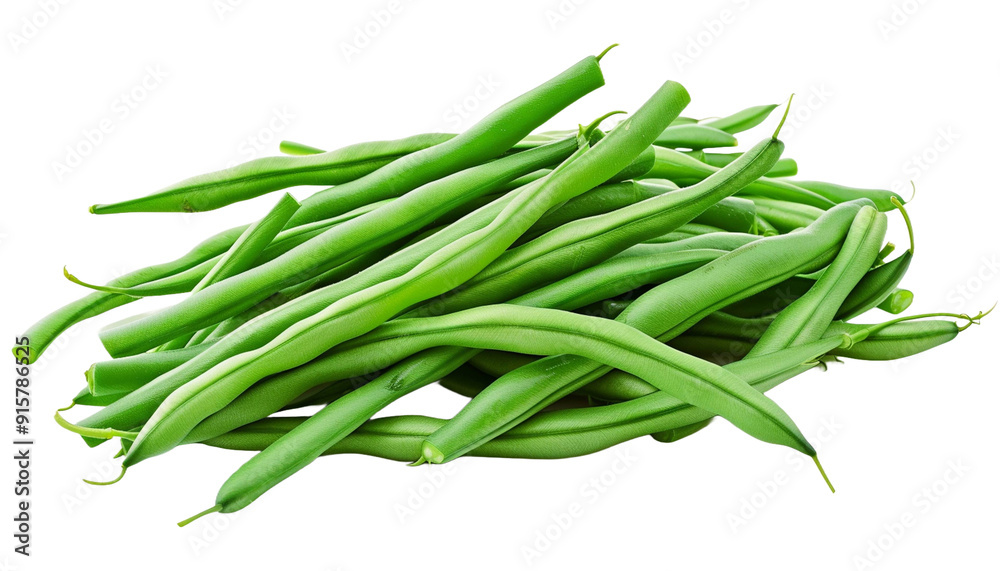green beans isolated green beans isolated