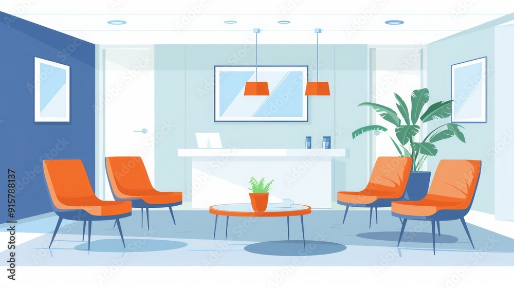 Modern Office Waiting Room Interior Design Modern Office Waiting Room Interior Design