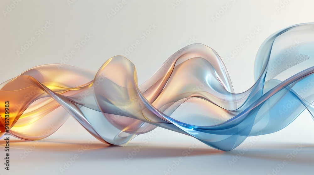 Modern abstract background. Abstract ribbon waves glass shape. Beautiful abstract background. For ads, business, and many more Modern abstract background. Abstract ribbon waves glass shape. Beautiful abstract background. For ads, business, and many more