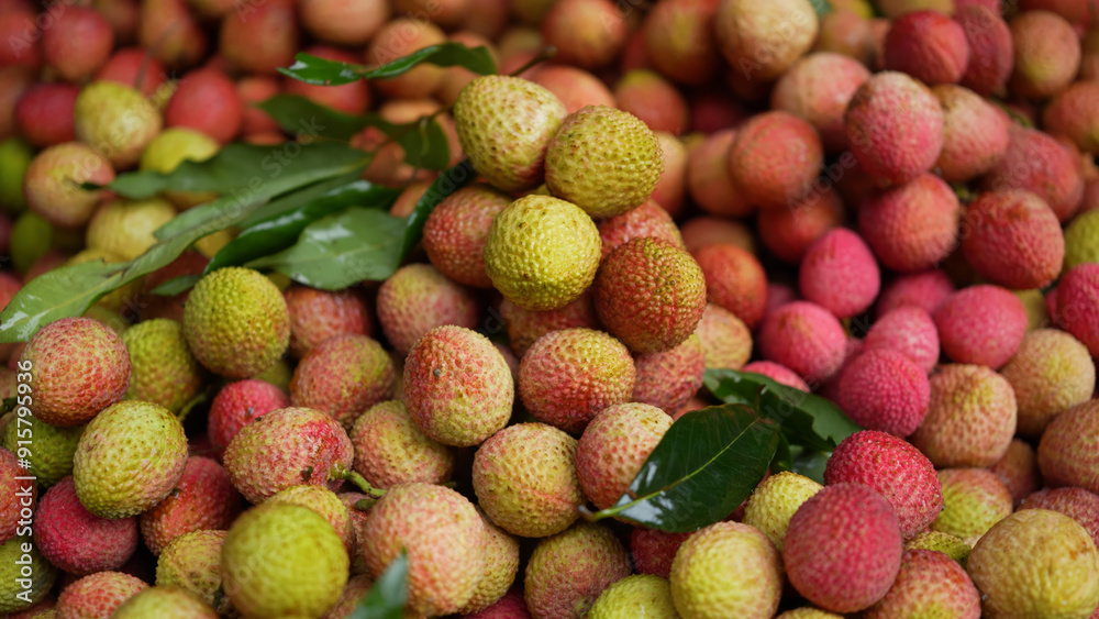 Freshly picked ripe lychees, ready for sale at the market. Vibrant colors and juicy sweetness of this tropical delight, straight from the orchard to your table. Lychee, Litchi, Lichee, fruit Freshly picked ripe lychees, ready for sale at the market. Vibrant colors and juicy sweetness of this tropical delight, straight from the orchard to your table. Lychee, Litchi, Lichee, fruit