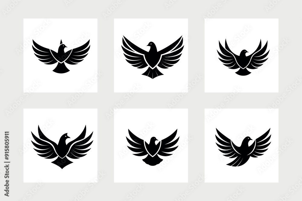 Bird dove icon vector illustration. Bird dove icon vector illustration.