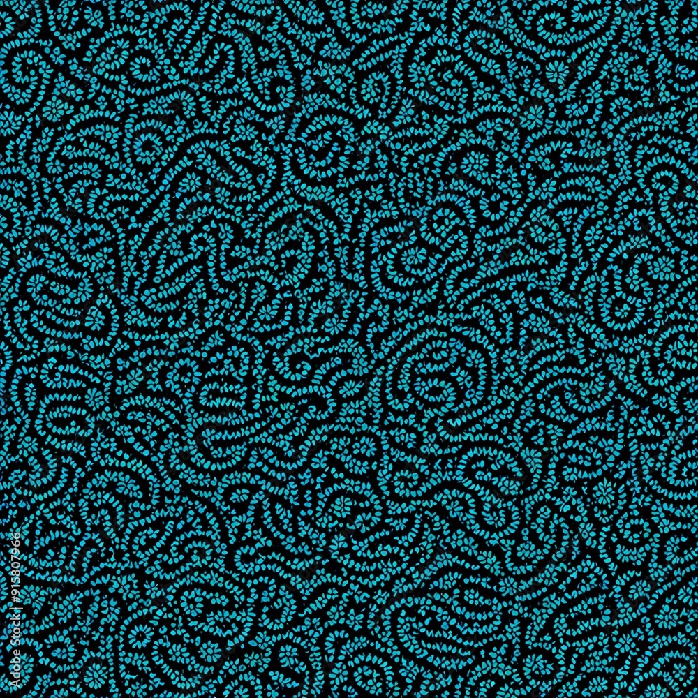 Fototapeta premium Vibrant Seamless Abstract Pattern with Dynamic Shapes and Colors.