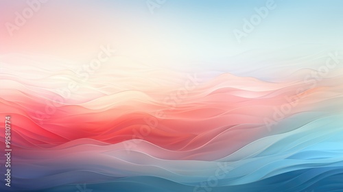 Colorful gradient background, moving from shades of red to blue.