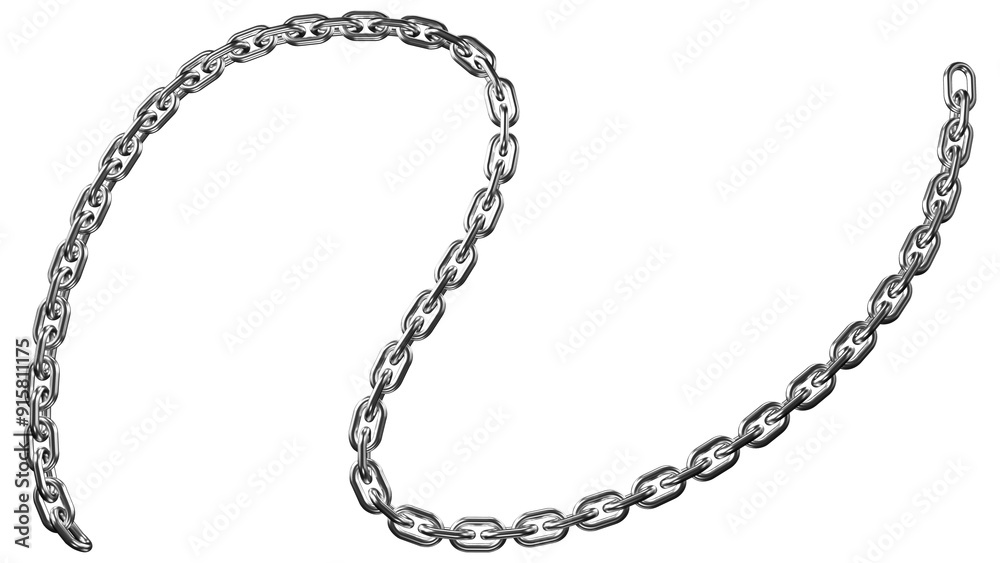 3d metal chain rendre with transparent background saved as PNG .
3d metal chain rendre with transparent background saved as PNG .