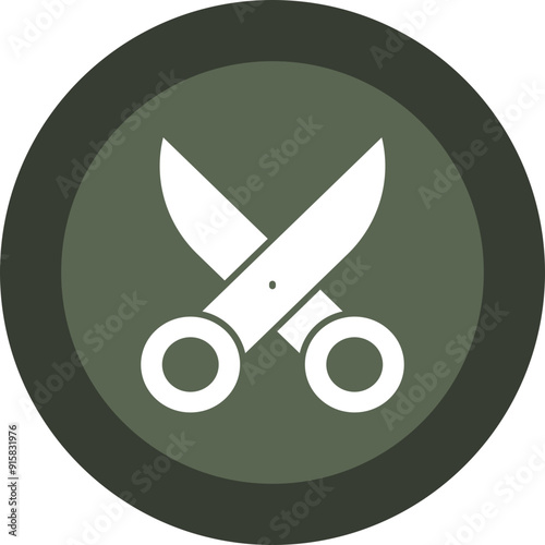 Scirror Glyph Circle Icon