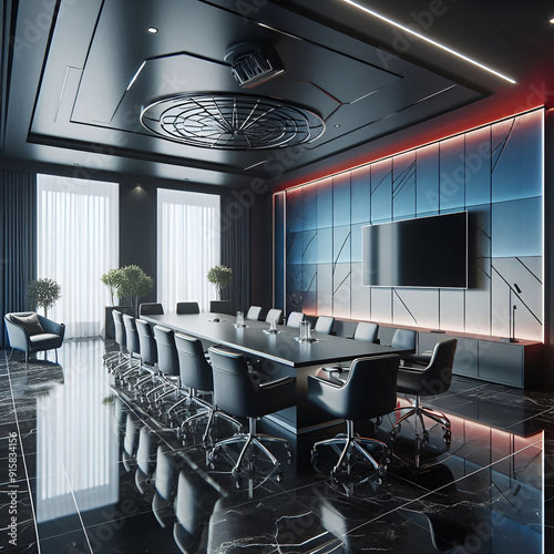 Modern office interior design