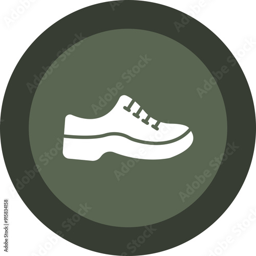 Acrobat Glyph Circle Icon