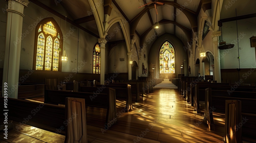 Fototapeta premium Octagon Environment