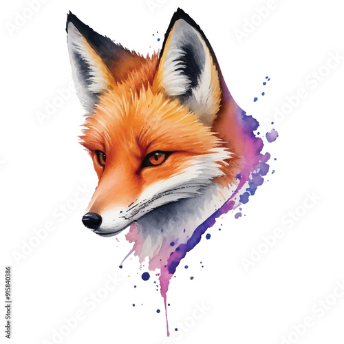 Adobe Illustrator Artwork Fox Head