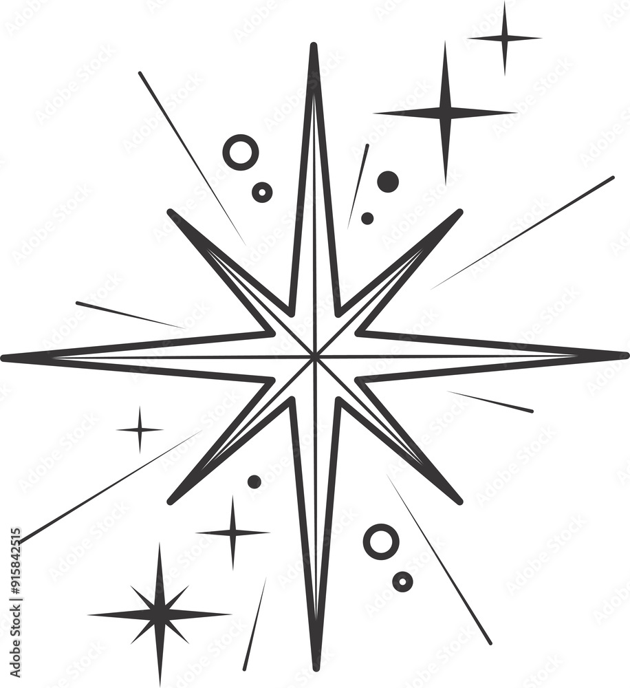 Line icon of stars. Sparks and shiny elements. Abstract glitter symbol with light effect. Minimal Y2K magic twinkles Line icon of stars. Sparks and shiny elements. Abstract glitter symbol with light effect. Minimal Y2K magic twinkles