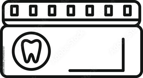 Teeth whitening strips packaging for achieving a brighter smile