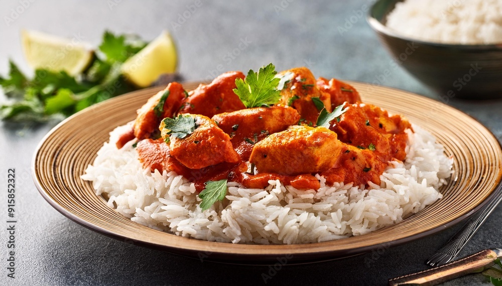 Chicken Tikka Masala with wild rice Chicken Tikka Masala with wild rice