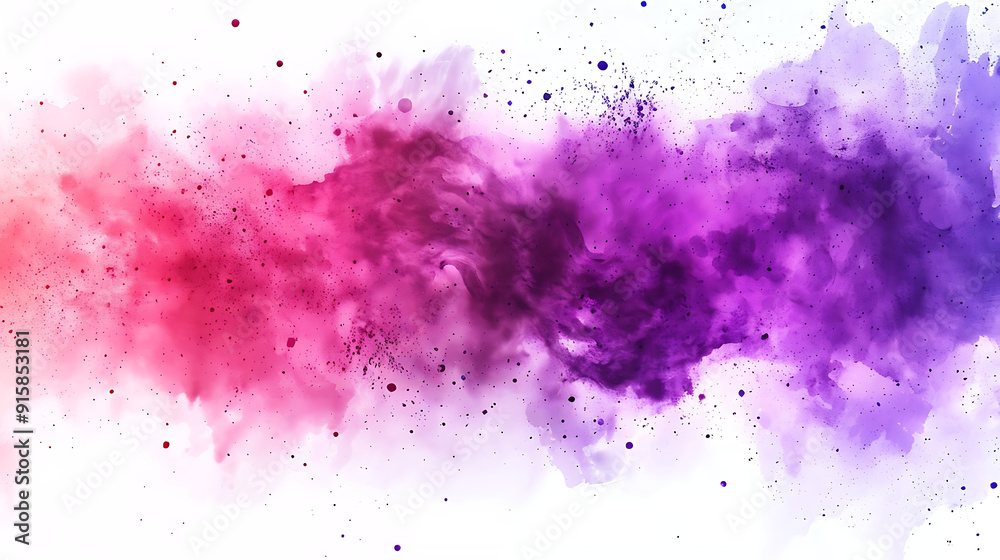 Galactic Nebula: Cosmic Dance of Pink and Purple Hues Galactic Nebula: Cosmic Dance of Pink and Purple Hues