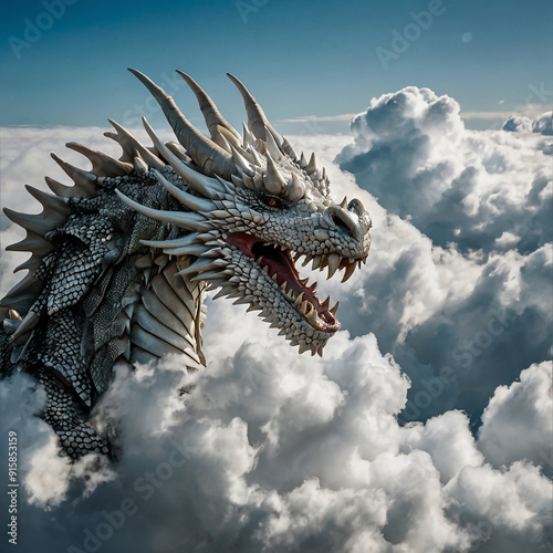 Dragon dragon claws dragon scale dragon ai photo