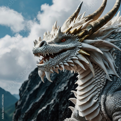 Dragon dragon claws dragon scale dragon ai photo