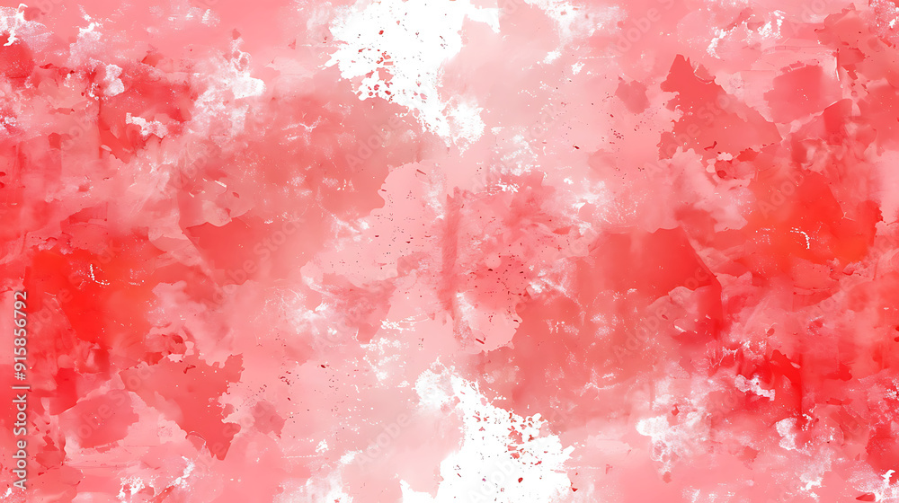 Crimson Dreams: Vibrant Red Watercolor Crimson Dreams: Vibrant Red Watercolor