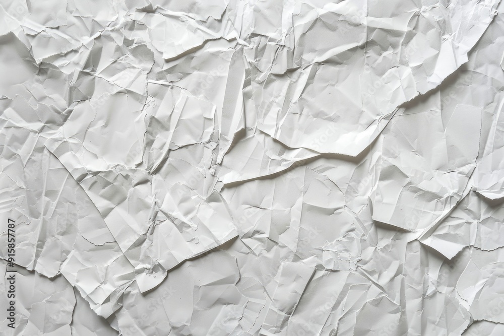 Fototapeta premium Close-up view of paper notes stuck on a wall, often used for brainstorming or sharing ideas