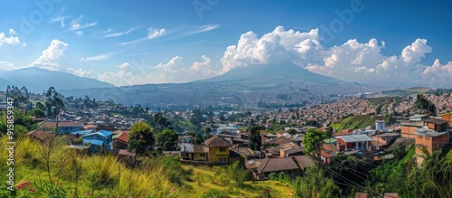 Panoramic View of Quito, Ecuador